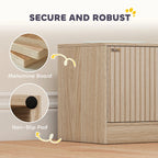 Elevated Dog Bowls with Storage Drawers